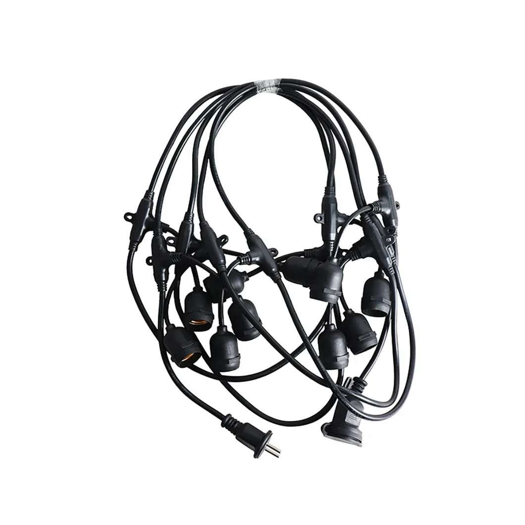 outdoor tree decoration battery colored neon temporary led curtain string light helmet lamp luxury chandelier
