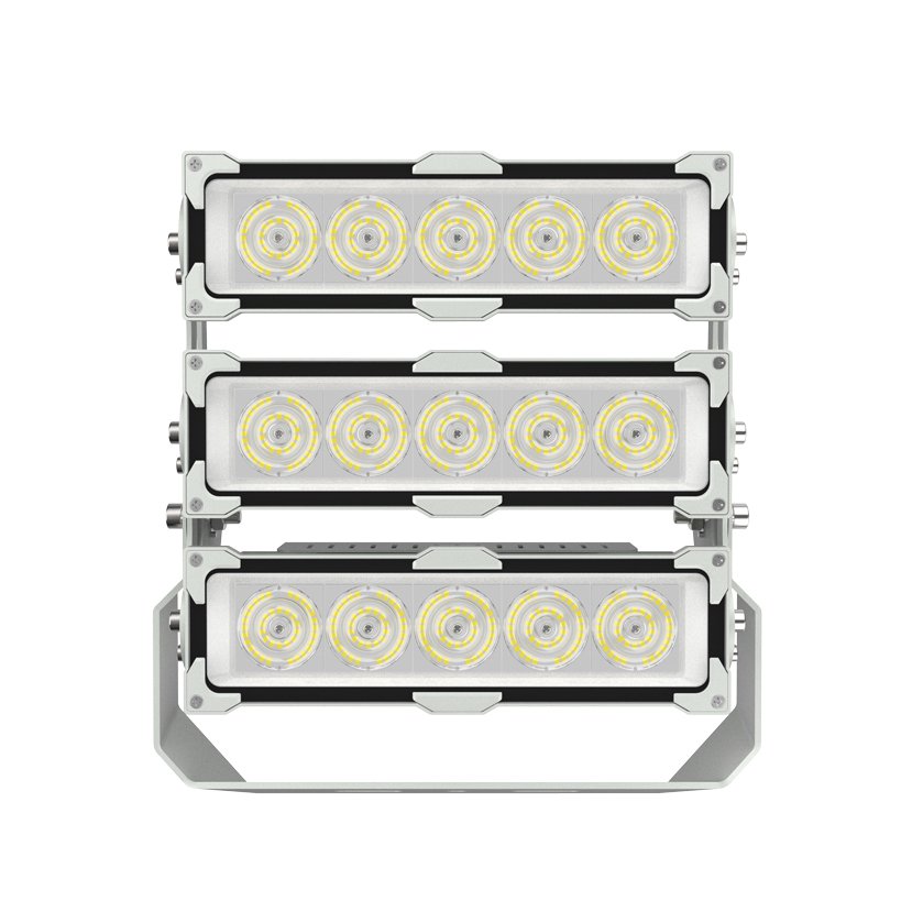 Hot Sale PC Lens+Tempering Glass Design IP67 LED Flood Light 75W 150W 240W 320W 400W 500W High Mast/Linear/Ceiling Installation