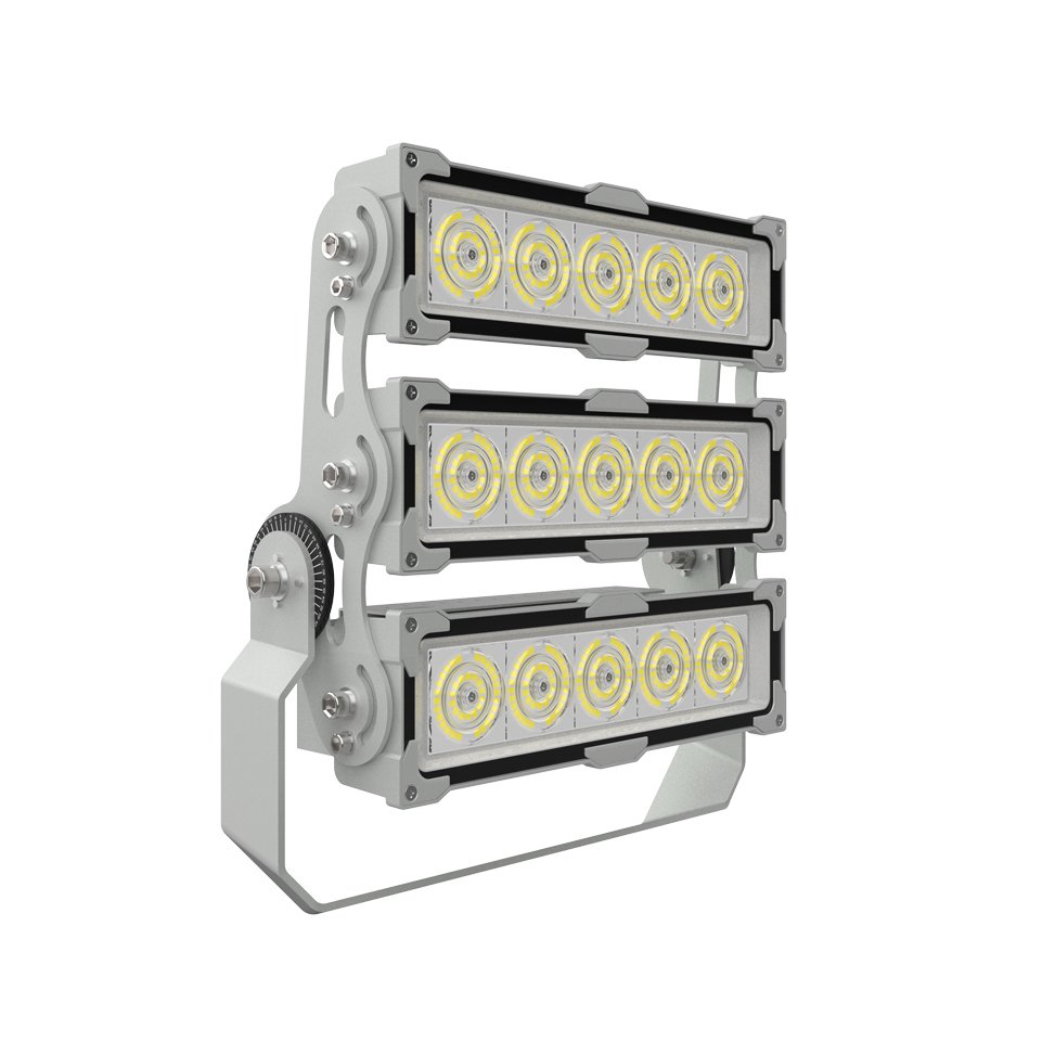 Hot Sale PC Lens+Tempering Glass Design IP67 LED Flood Light 75W 150W 240W 320W 400W 500W High Mast/Linear/Ceiling Installation