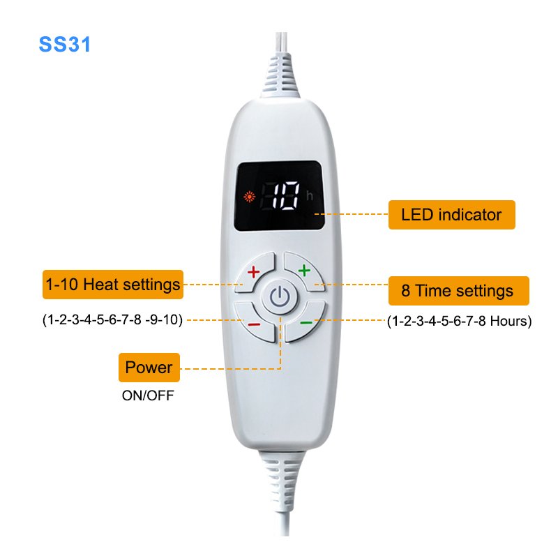 Electric blanket single 110V double electric bed blanket electric heater