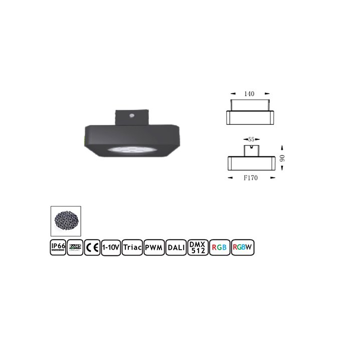 Modern IP65 Waterproof Outdoor Ceiling Light 20W 40W Surface Mounted Oval round Design for AC 220-240V