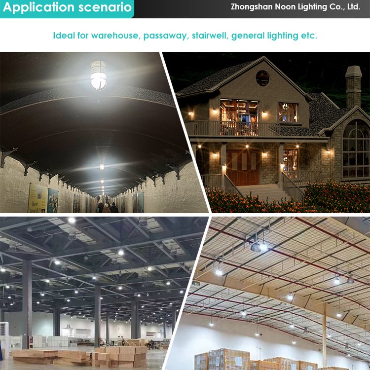 Outdoor Waterproof IP65 Ceiling Mounted LED Jelly Jar Work Light Fixture30W Motion Sensor Working Light