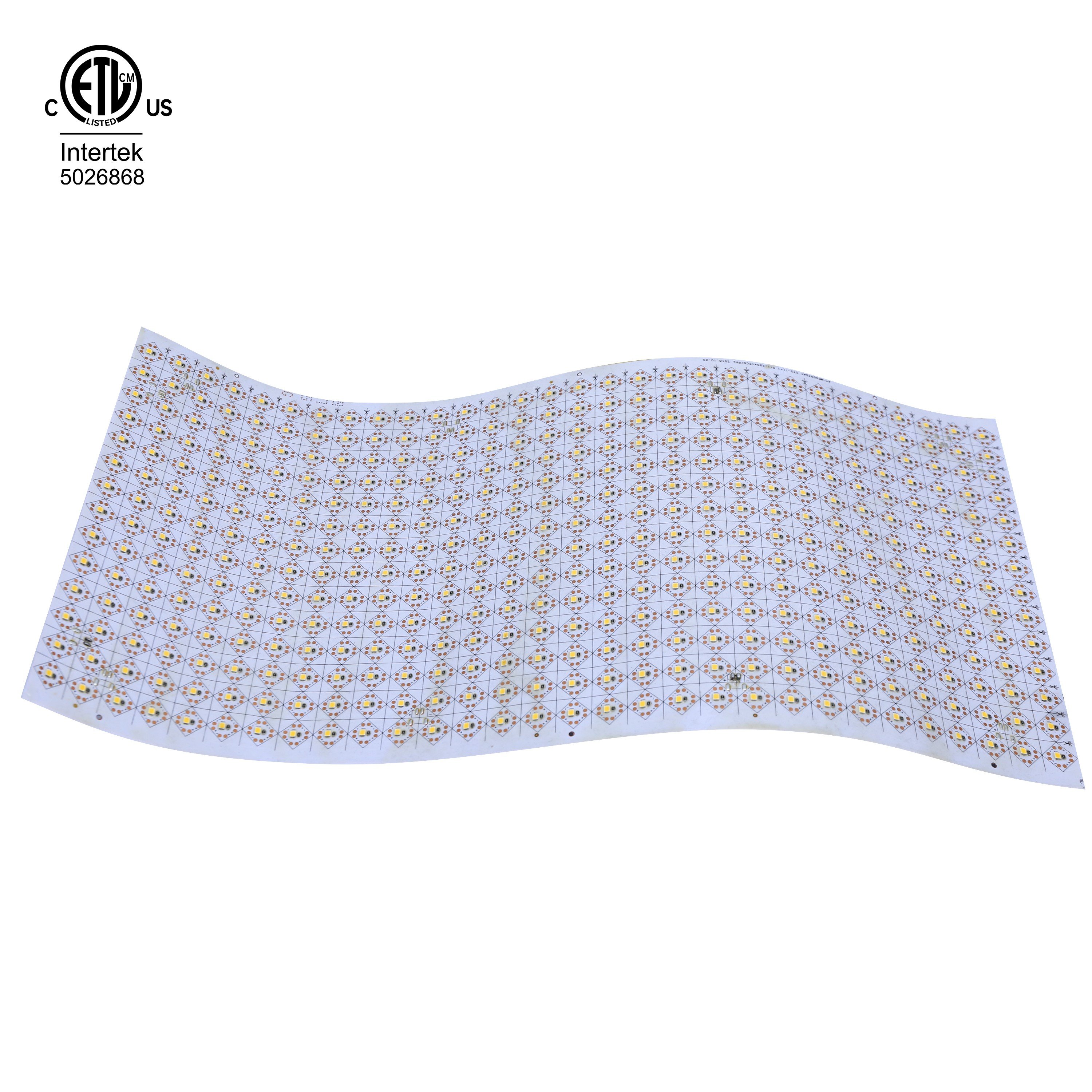 Outdoor Waterproof LED Panel Sheet CRI90 420LED CE ROHS Certified Warm White Light Flexible LED Ceiling Panels Cuttable 24V