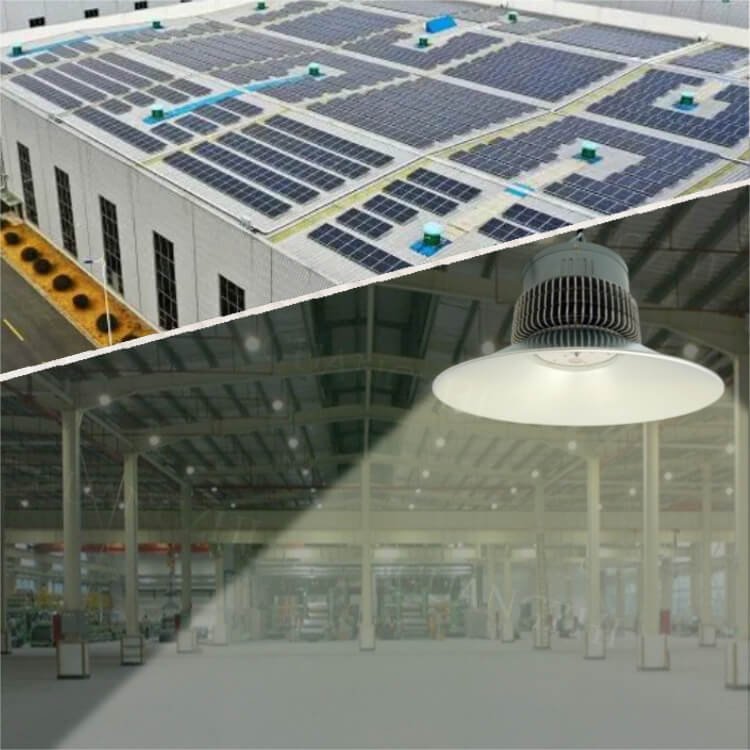 Factory Direct High Lumen Rechargeable LED Pendant Light 50W 100W 150W 200W Solar Ceiling with Remote Control for Shed Garden