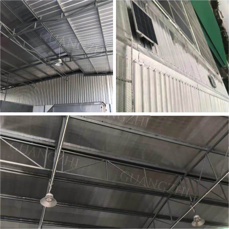 Factory Direct High Lumen Rechargeable LED Pendant Light 50W 100W 150W 200W Solar Ceiling with Remote Control for Shed Garden