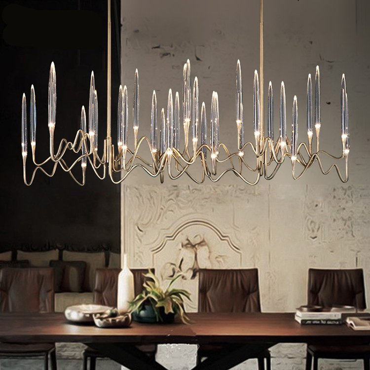 Shop Bar Luxury Chandeliers Lighting Modern Hanging Lamp Dining Room Chandelier Golden Chandelier Home Office