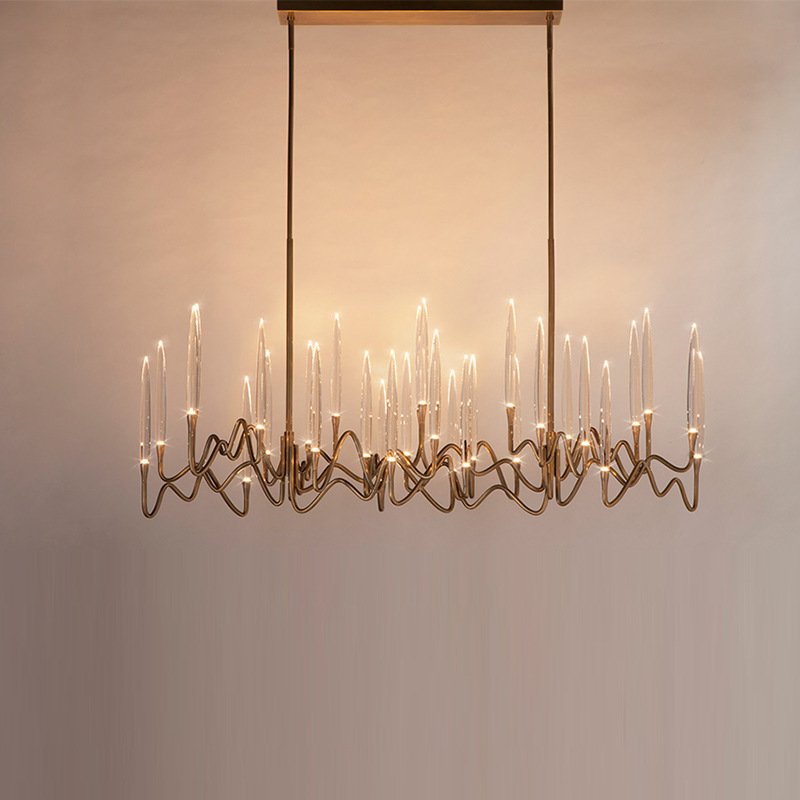 Shop Bar Luxury Chandeliers Lighting Modern Hanging Lamp Dining Room Chandelier Golden Chandelier Home Office