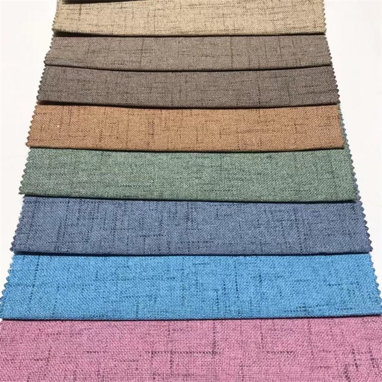 Soft 100% Blackout Linen Look Curtains with Coating Blackout Curtains for the Livingroom Bedroom