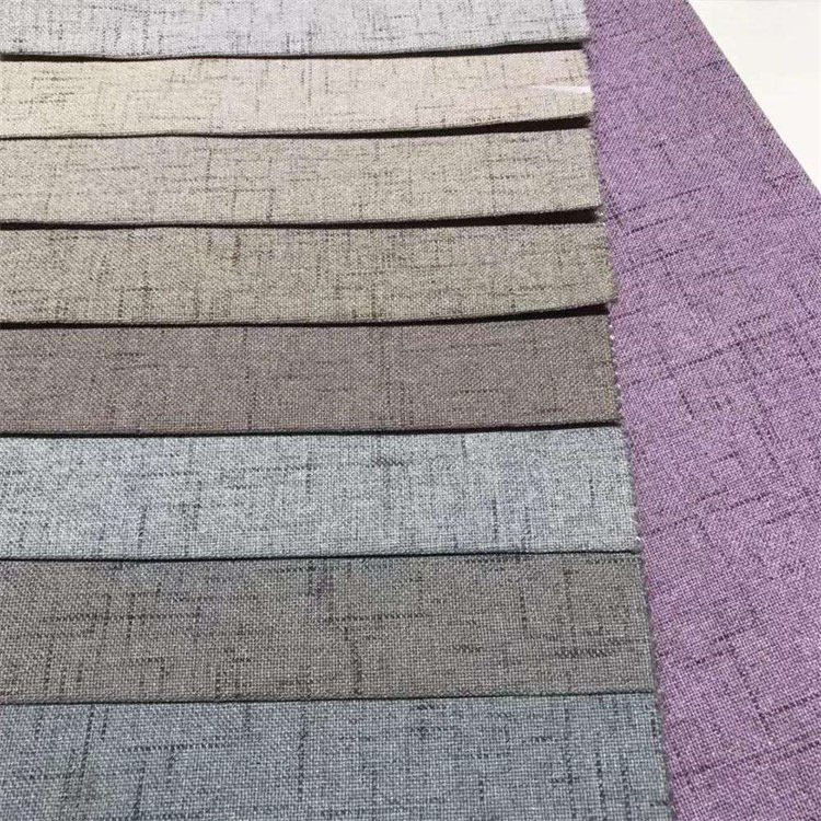 Soft 100% Blackout Linen Look Curtains with Coating Blackout Curtains for the Livingroom Bedroom