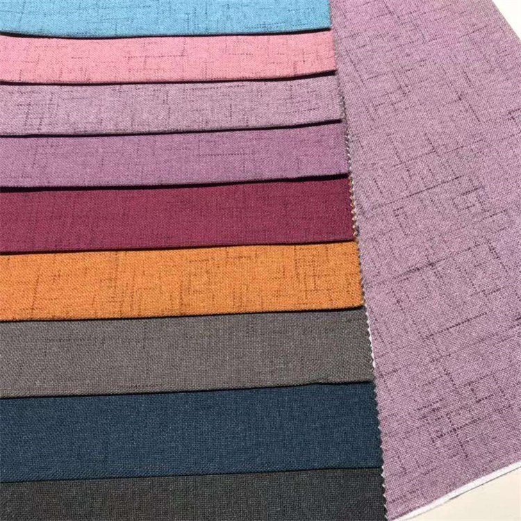 Soft 100% Blackout Linen Look Curtains with Coating Blackout Curtains for the Livingroom Bedroom
