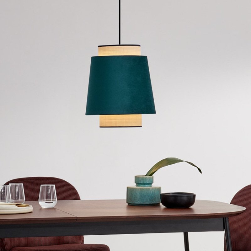 modern lampshade pendant led ceiling bamboo light rattan outdoor hanging lights fixture string pole lamp fish flame solar light