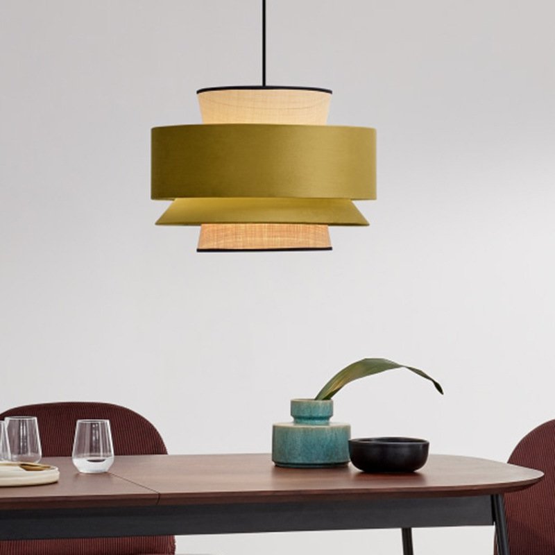 modern lampshade pendant led ceiling bamboo light rattan outdoor hanging lights fixture string pole lamp fish flame solar light