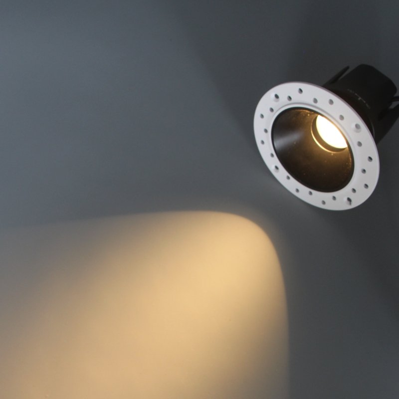 Gold Silver Black White Round Supermarket Cob Indoor 8 Watt Hot Product Anti Glare Ceiling Interior Spotlight Led Spot Lights