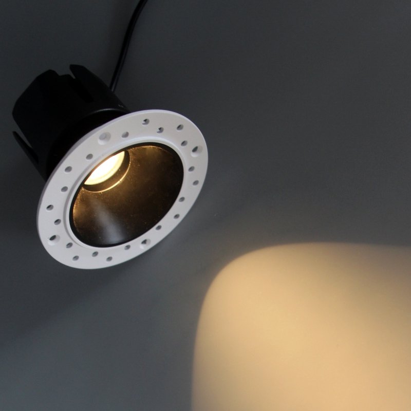 Gold Silver Black White Round Supermarket Cob Indoor 8 Watt Hot Product Anti Glare Ceiling Interior Spotlight Led Spot Lights