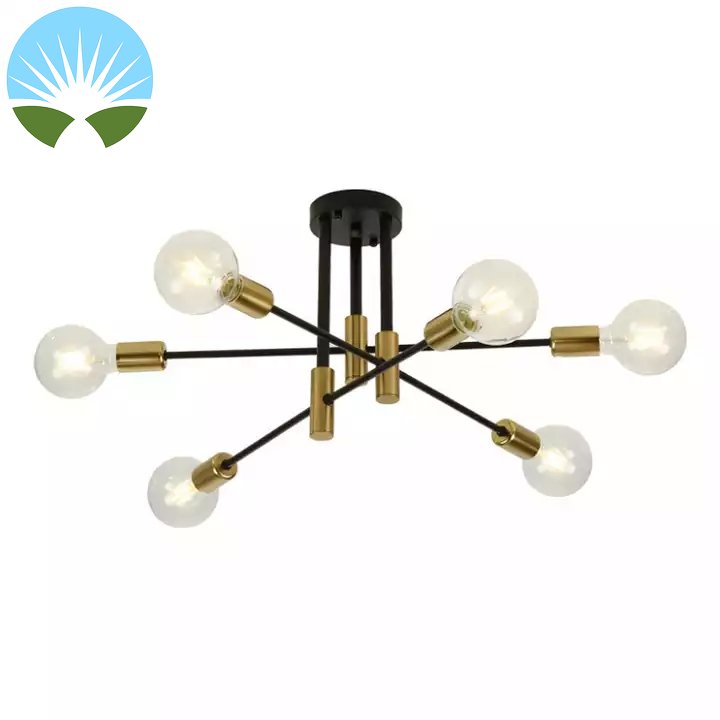 Hot Sale Hotel Restaurant Decoration Modern decorative Pendant Light Kitchen Island Multiple Heads Led Chandelier Light