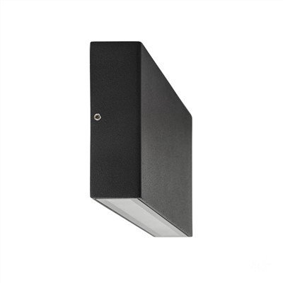 Modern Aluminum E27 2*40w Square IP44 indoor outdoor ceiling lamp surface mounted