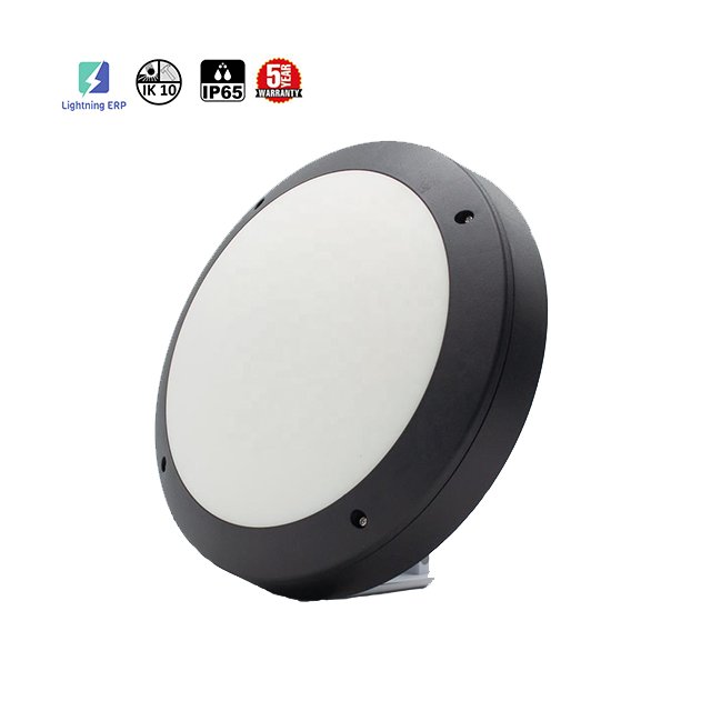 5 Years Warranty China 3 CCT 3 Colors 300mm diameter surface mount Led Bulkhead Ceiling Light With Motion Sensor