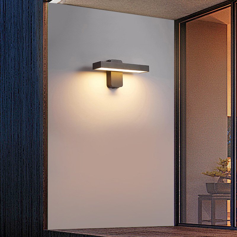Outdoor IP65 12W 18W 24W 30W Garden Courtyard Decorative Adjustable Angle wall lamp