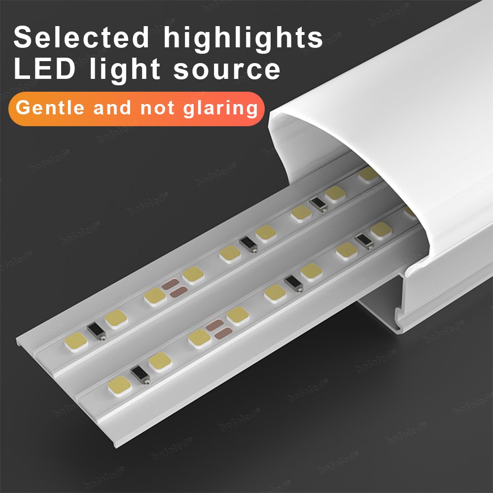 IP65 Waterproof LED Vapor Proof Fixture Ceiling 3000K/4000K/6000K AC200-240V LED Batten Outdoor Tri-proof Light