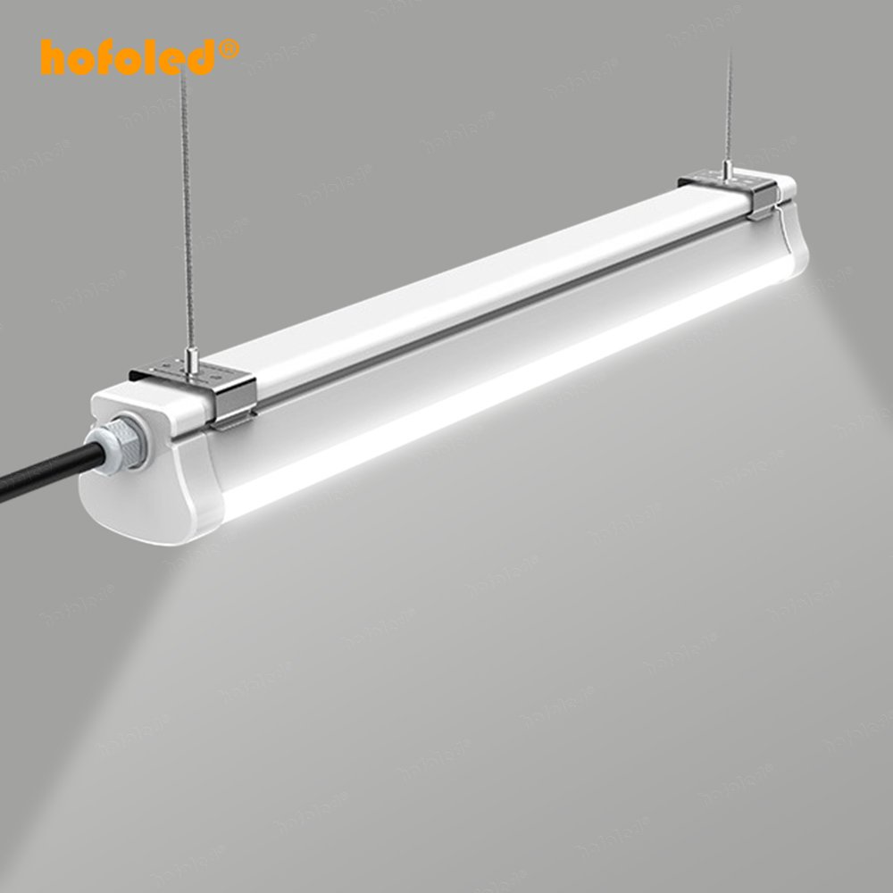 IP65 Waterproof LED Vapor Proof Fixture Ceiling 3000K/4000K/6000K AC200-240V LED Batten Outdoor Tri-proof Light