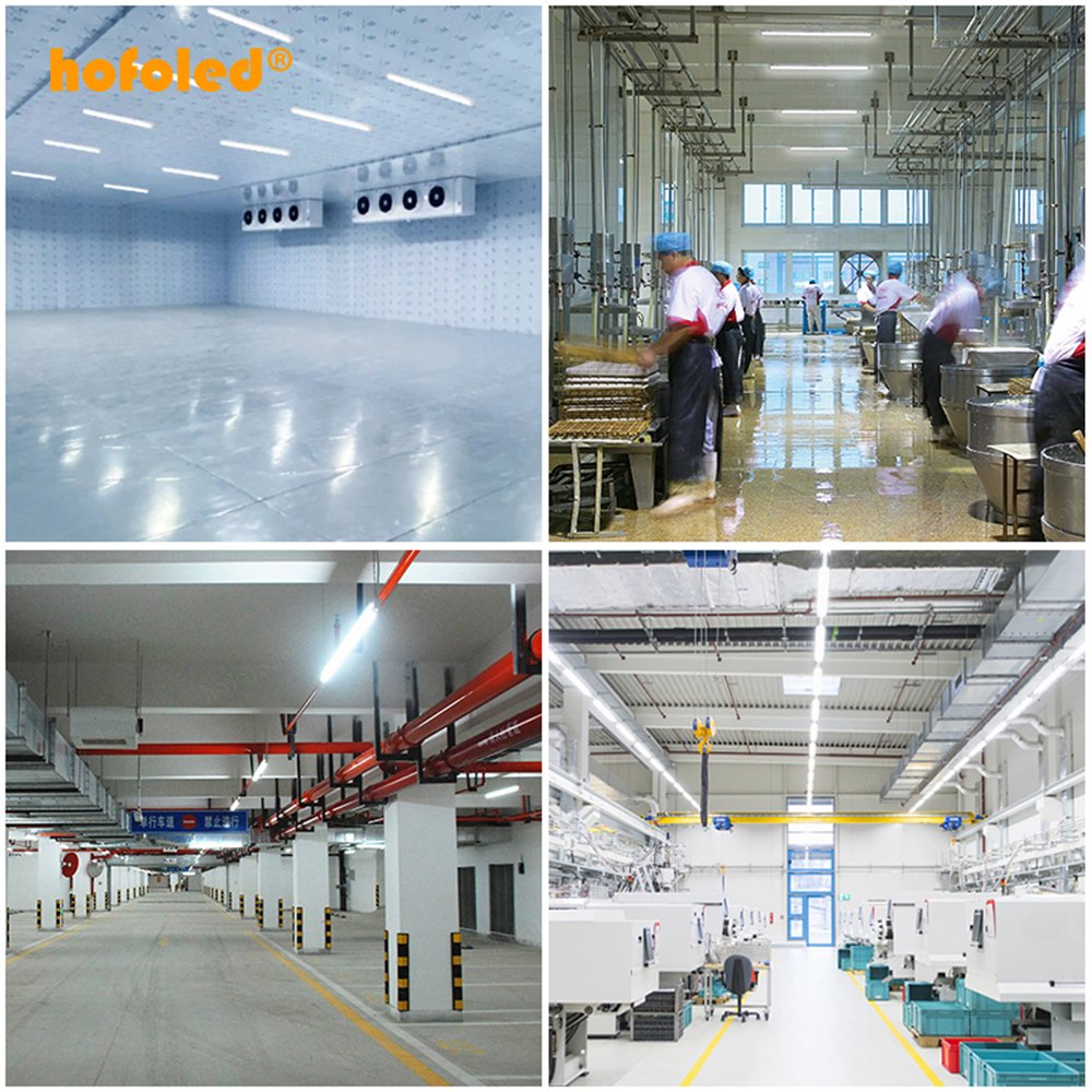 IP65 Waterproof LED Vapor Proof Fixture Ceiling 3000K/4000K/6000K AC200-240V LED Batten Outdoor Tri-proof Light