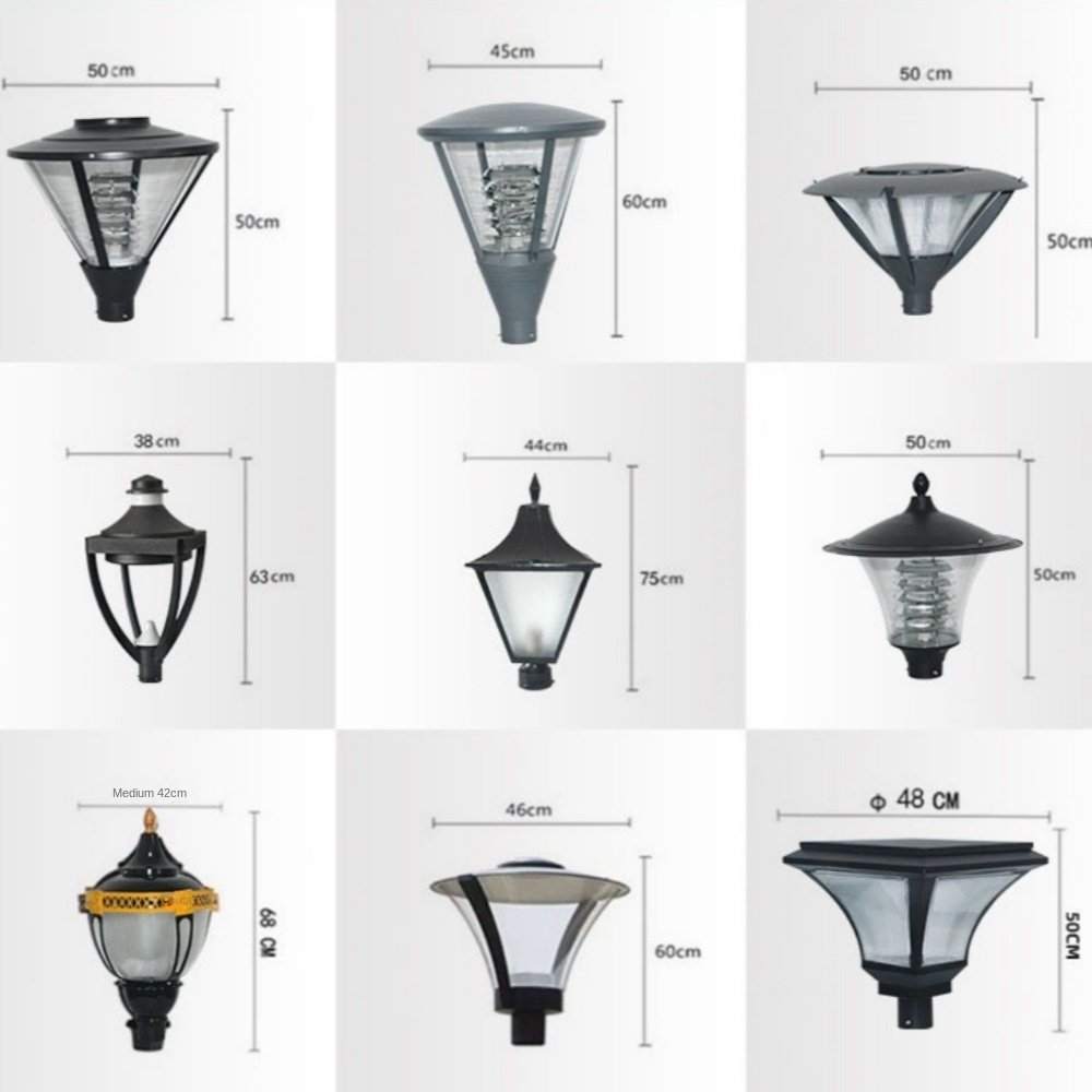 Factory price Landscape lamp outdoor waterproof IP65 aluminum 100w 150w led solar garden outdoor light