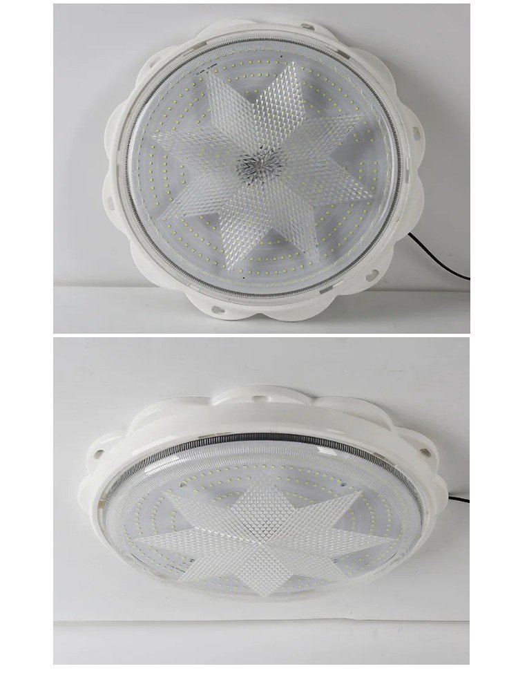 IP65 indoor Solar Ceiling Light Outdoor waterproof household LED solar lamp 50W 100W 200W 300W Ceiling Light