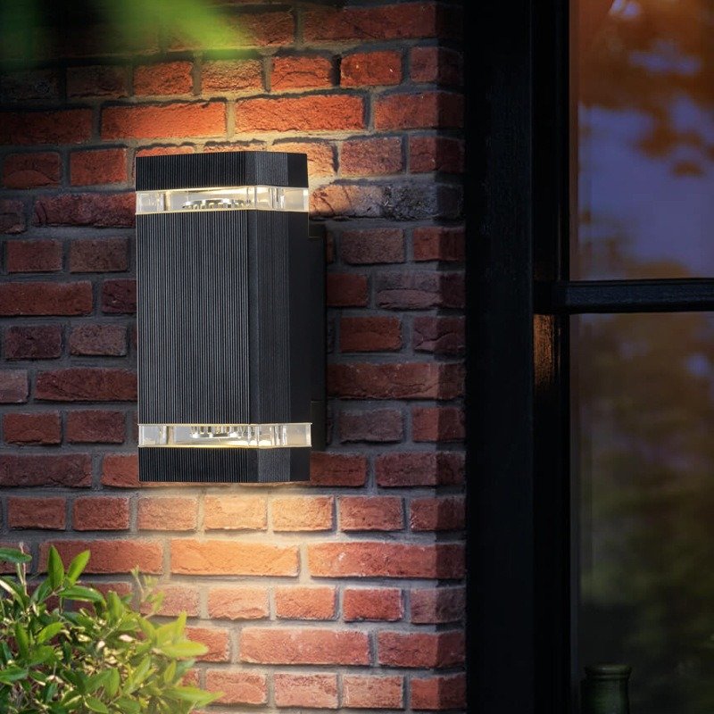 Nordic Wall Sconces Exterior House Wall Light Garden Led Waterproof Modern Outdoor Black Wall Lamps For Yard