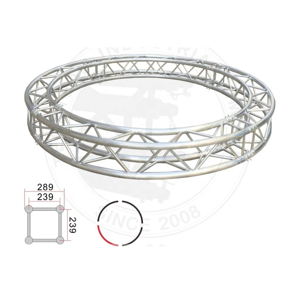 Spigot Aluminum Pillar Light Weight Stage Truss Display High Quality Roof Truss System