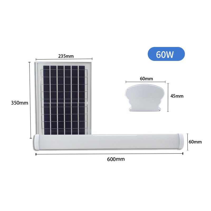 Waterproof ip67 warehouse linear lighting adjustable mounting lamp led linear ceiling tube light solar with radar sensors