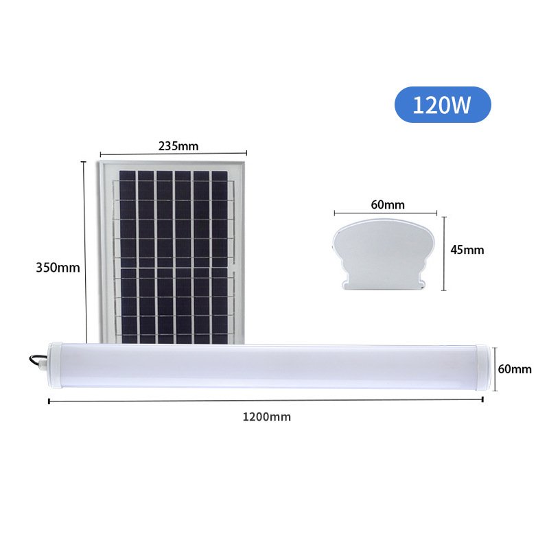 Waterproof ip67 warehouse linear lighting adjustable mounting lamp led linear ceiling tube light solar with radar sensors