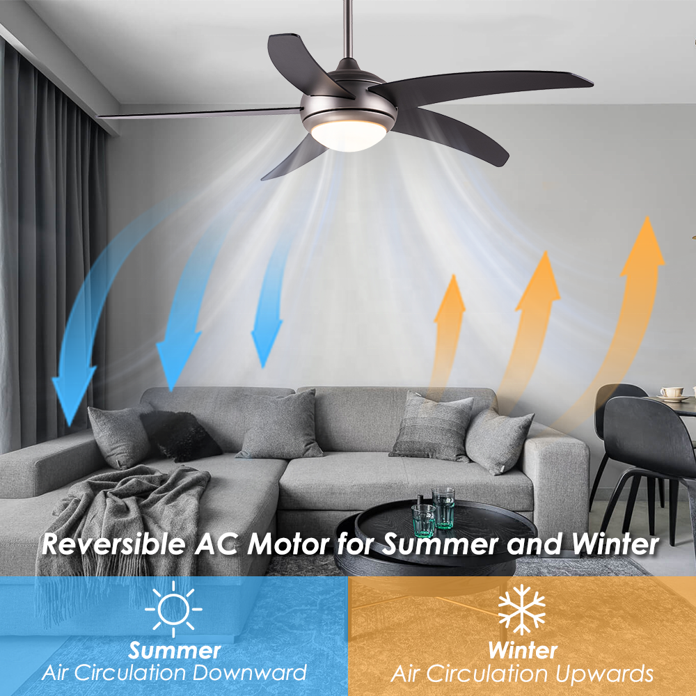 42" factory ceiling fan with lamp AC dimmable plywood modern ceiling fan light made in china ceiling fans