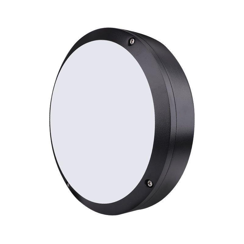 Round LED Ceiling Light 15W 20W 30W IP65 Waterproof Flush Mount Ceiling Lights White Black Led Bulkhead Light