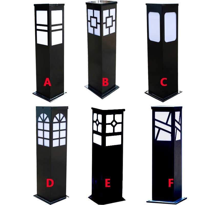 Modern Lawn Light Outdoor Aluminum IP65 Courtyard Landscape Lighting Decoration Garden Lawn Lamp Led Bollard Light