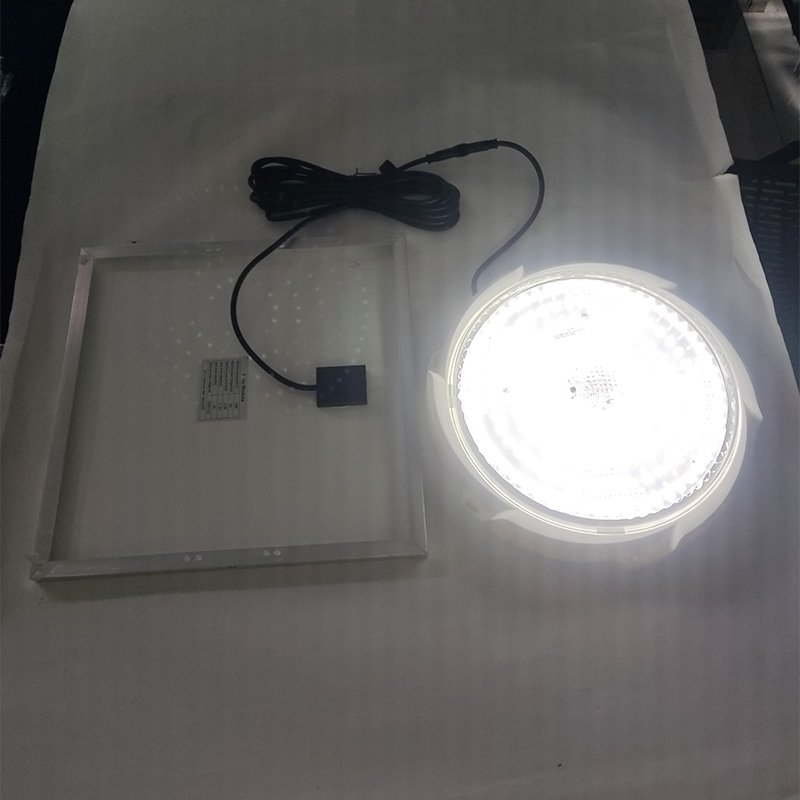 Best Selling Modern Indoor Surface Mounted Rechargeable Round Solar Power 100w 200w 300w Solar Ceiling Light