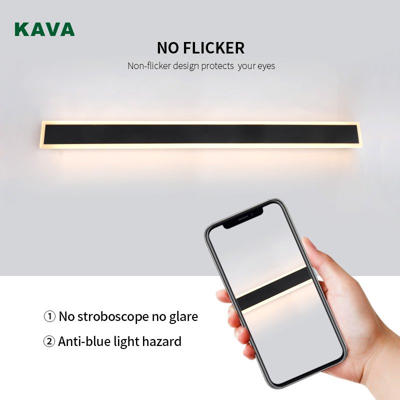 24" Aluminum LED Light Modern Garden Light Waterproof IP65 Outdoor Long Strip LED Ceiling Light