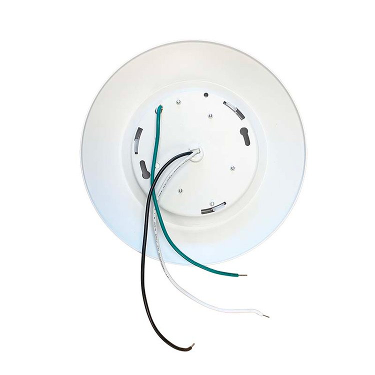 ETL 15W 6 Inch Low Profile LED Disk Light 5CCT Dimmable Flush and Surface Mounted Ceiling Light for Wet Rated in North America