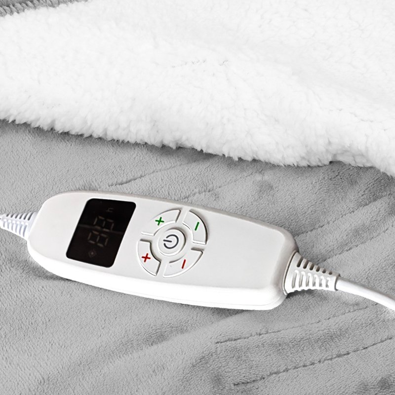 ETL certificate electric blanket with automatic shut-off function warm electric blanket