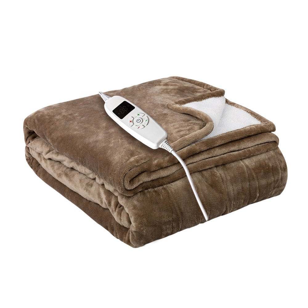 ETL certificate electric blanket with automatic shut-off function warm electric blanket