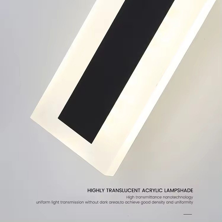Long outdoor wall lamp waterproof modern linear long LED wall lamp 12W/24W/32W/48W/60W garden wall lamp