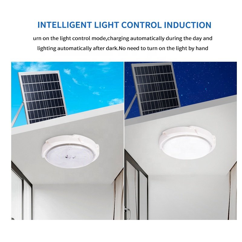 Terrace Outdoor Led Wall Exterior Light Luz Solar Exterior Light Led Indoor Outdoor Solar Ceiling Light For Day And Night