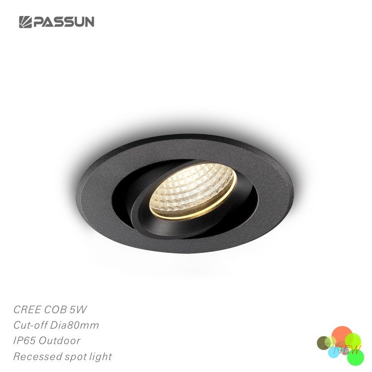 Zhongshan factory 12 Watts COB LED outdoor ceiling down light for garden IP65