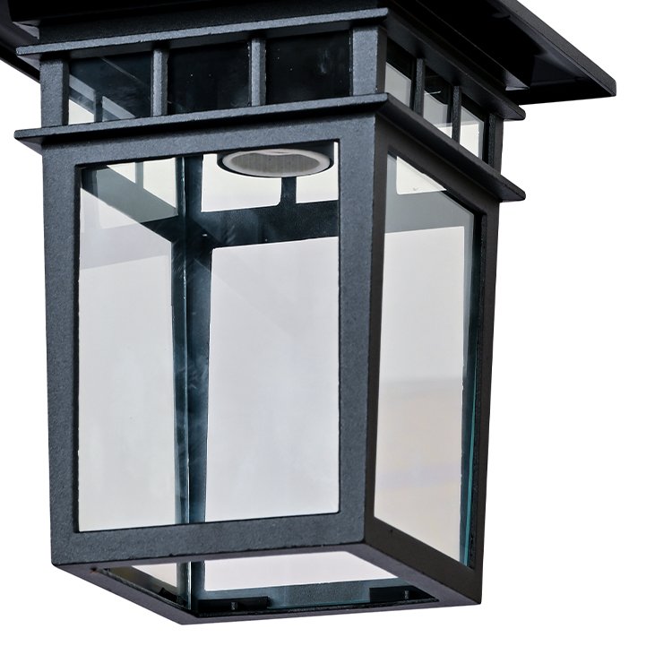 European Style Courtyard Lamp Garden Landscape Lamp With High-End Aluminum Hanging Outdoor Pendant Light