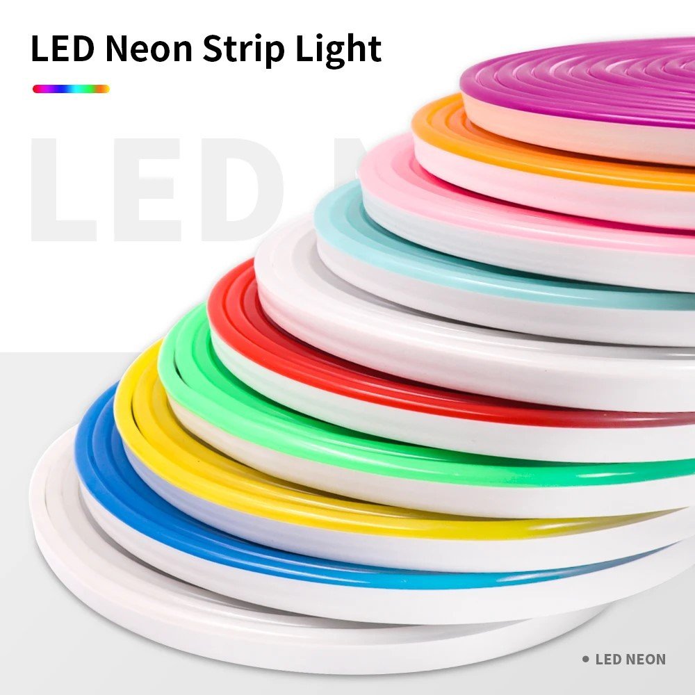 LED Neon Strip RGBW Waterproof Outdoor Neon Rope 2835 Ribbon Tape Smart Flexible Led Strip Light
