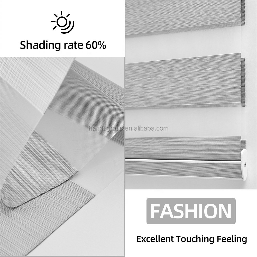Wholesale Battery Motor Powered Motorized Smart Blinds Cordless Automated Roller Zebra Motorized Blinds Shades