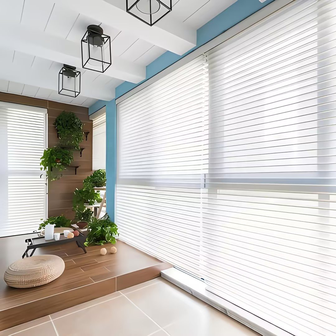 Built-in receiver Silent Tubular Aluminum Motor for Minimalist style roller blind