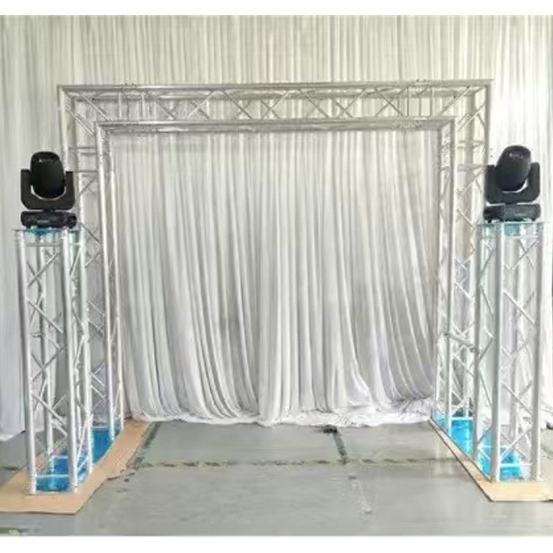 dj lighting moving head totem truss tower circular ceiling lighting truss for stage light