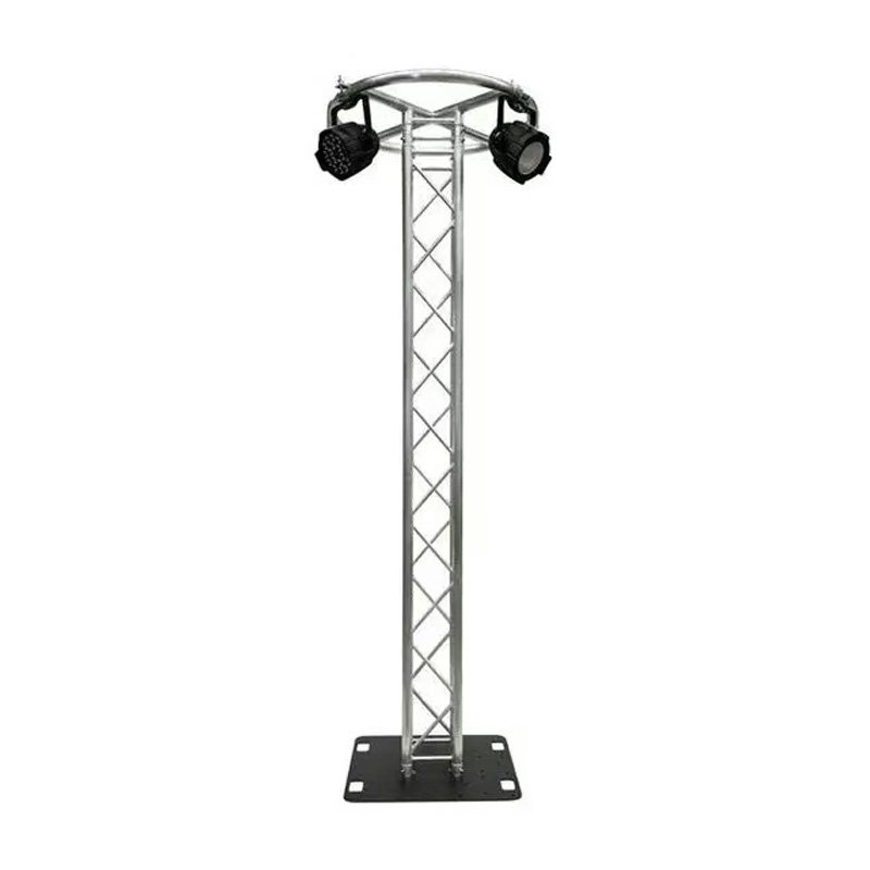 dj lighting moving head totem truss tower circular ceiling lighting truss for stage light