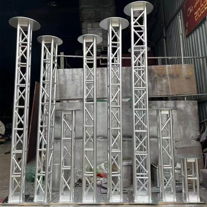 dj lighting moving head totem truss tower circular ceiling lighting truss for stage light