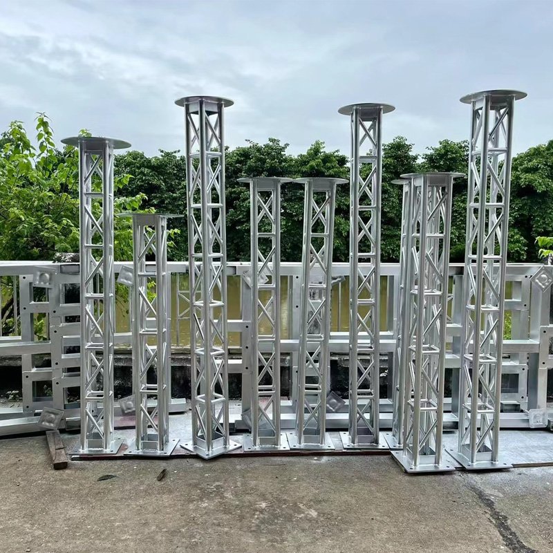 dj lighting moving head totem truss tower circular ceiling lighting truss for stage light